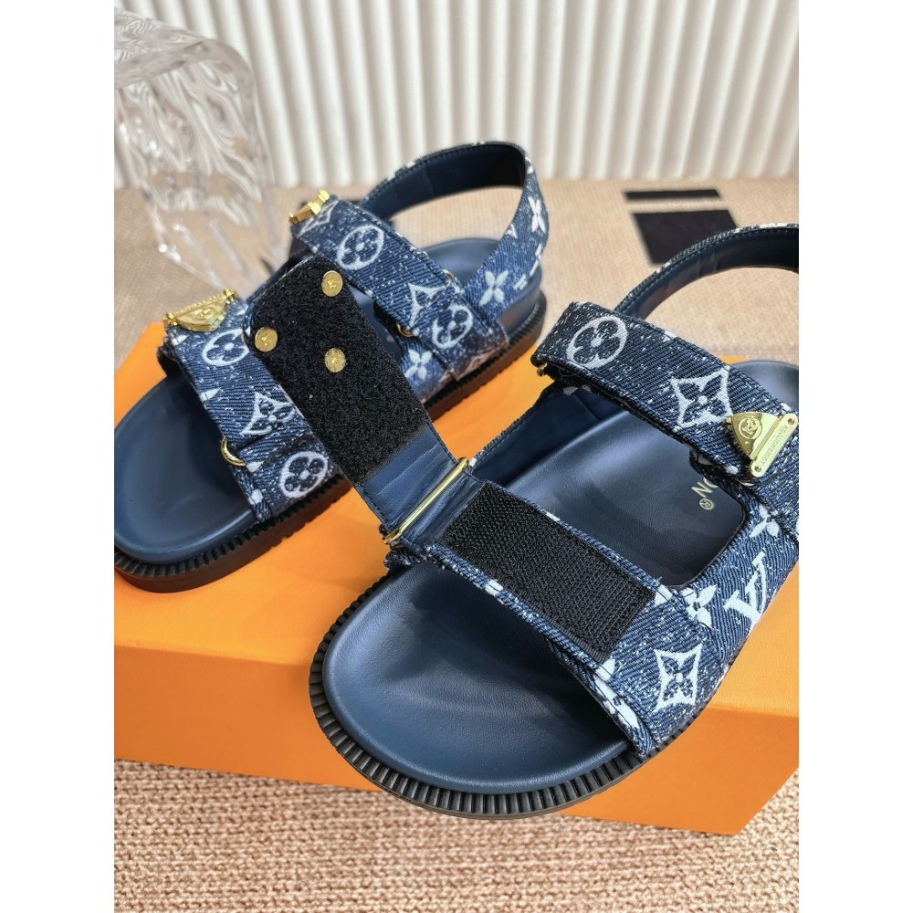 Lv sandals leather 35-44 Shoes