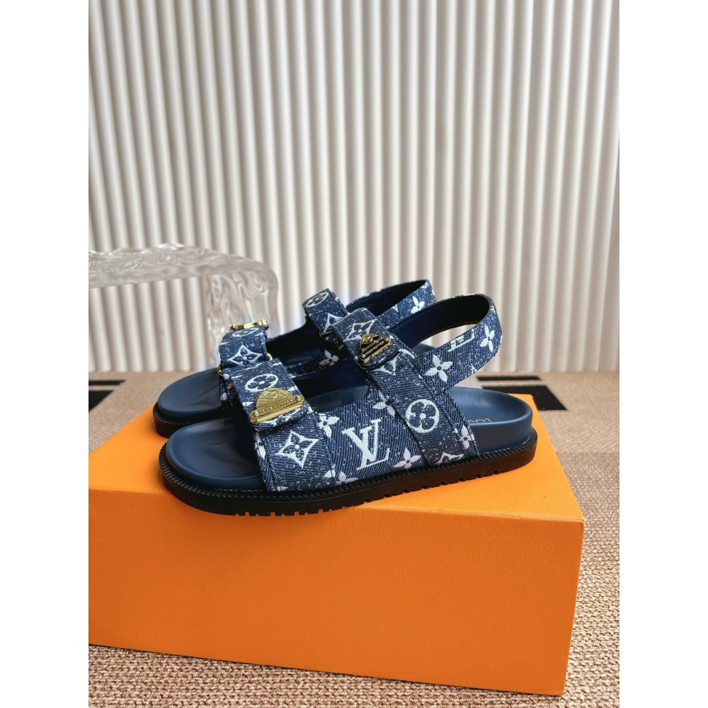 Lv sandals leather 35-44 Shoes