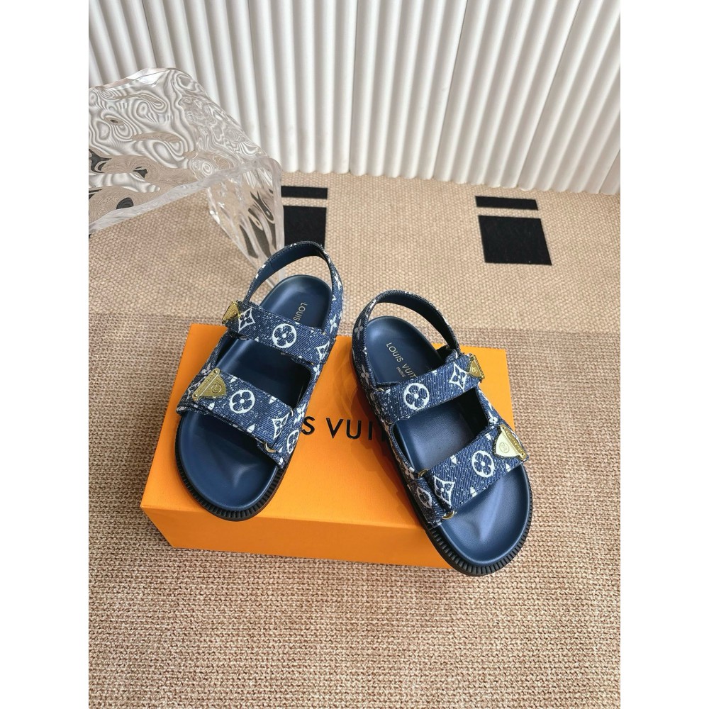 Lv sandals leather 35-44 Shoes