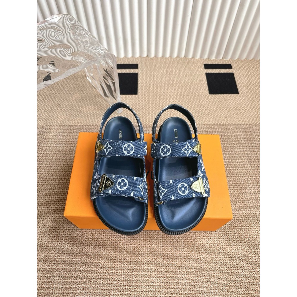 Lv sandals leather 35-44 Shoes