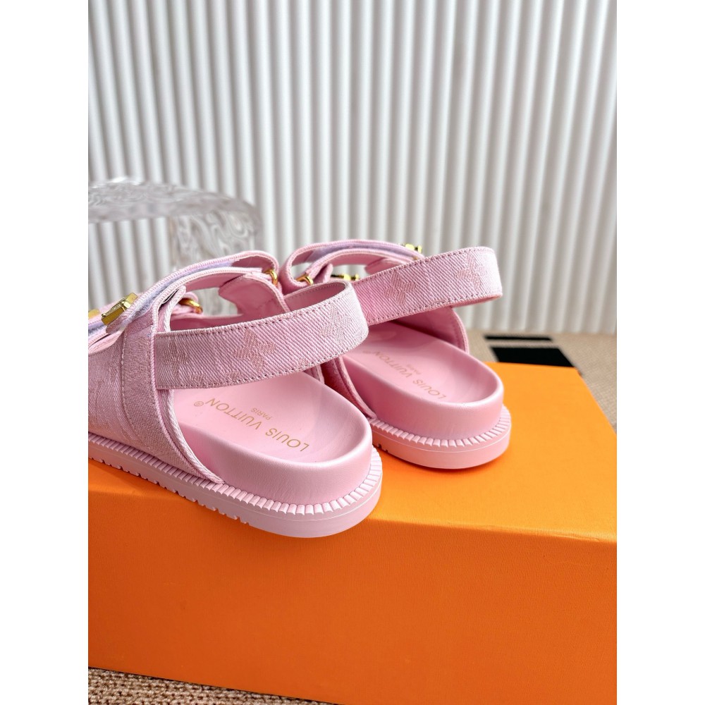 Lv sandals leather 35-44 Shoes