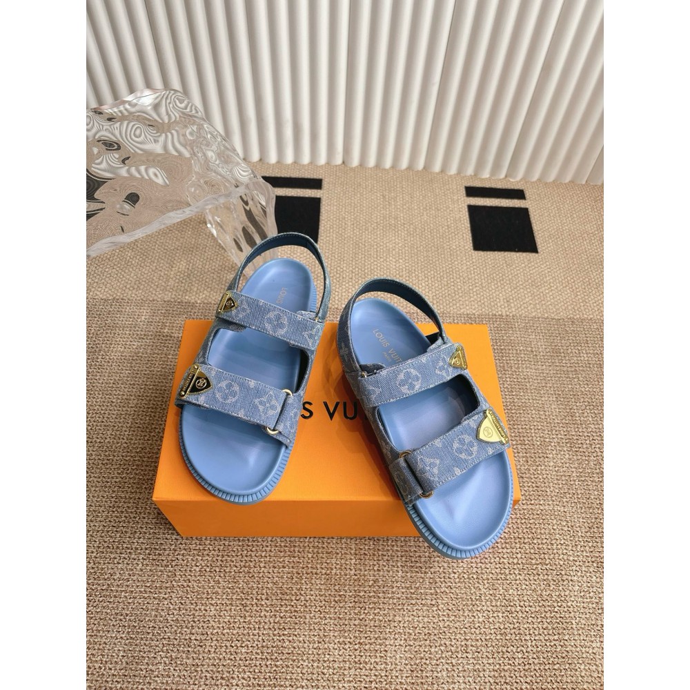 Lv sandals leather 35-44 Shoes