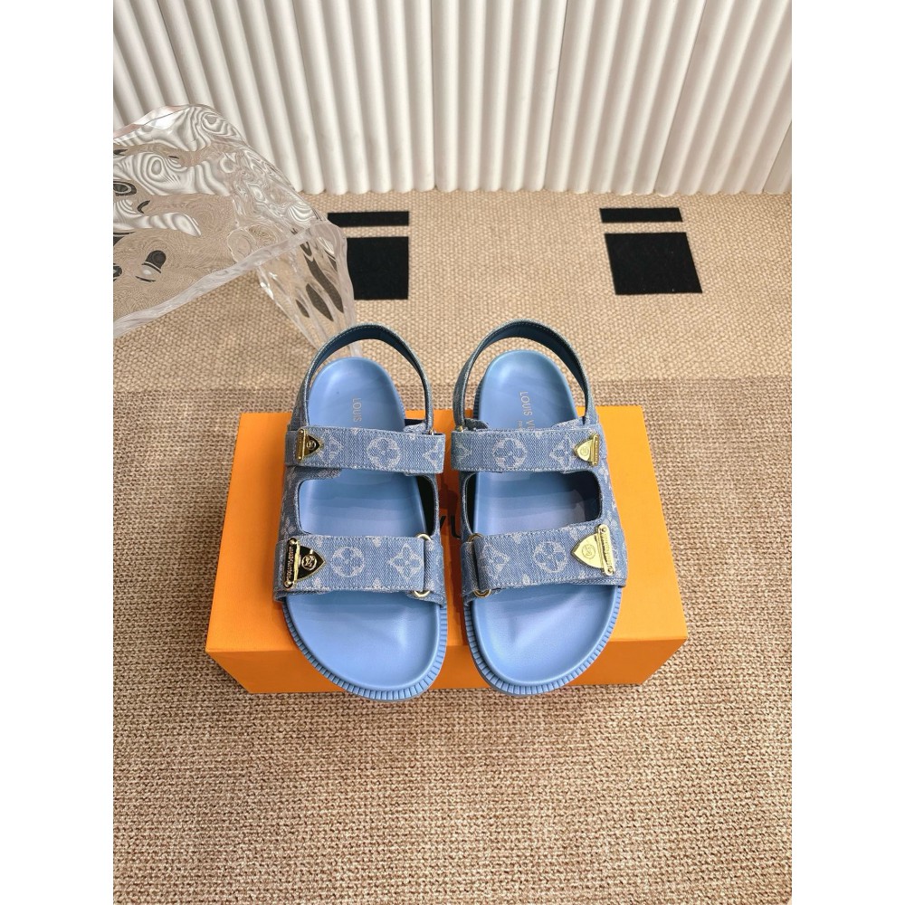 Lv sandals leather 35-44 Shoes