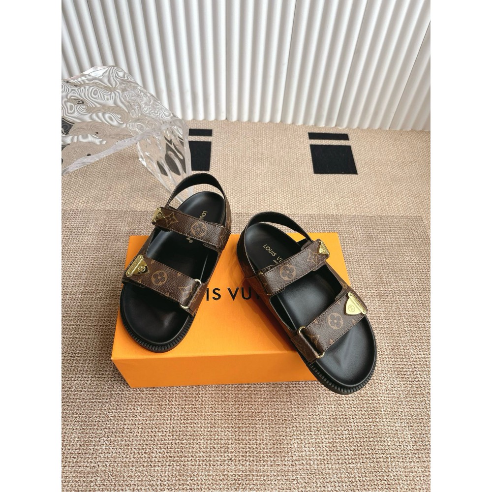 Lv sandals leather 35-44 Shoes