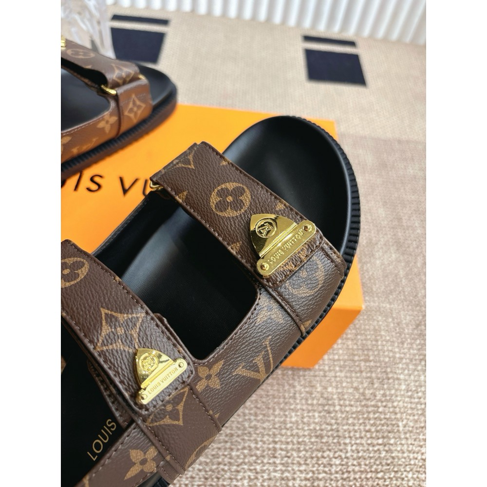 Lv sandals leather 35-44 Shoes