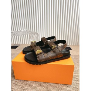 Lv sandals leather 35-44 Shoes