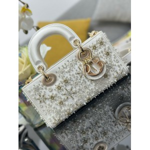 Dior Small Lady D-Joy Bag 22 x 12 x 6 cm Bags