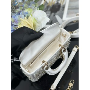 Dior Small Lady D-Joy Bag 22 x 12 x 6 cm Bags