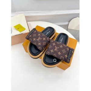 Lv slippers pool pillow 2025 35-42 Shoes