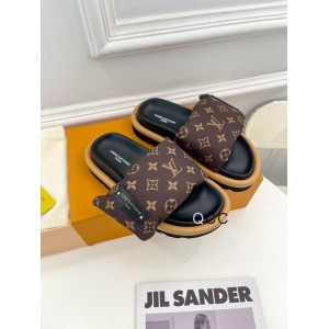 Lv slippers pool pillow 2025 35-42 Shoes