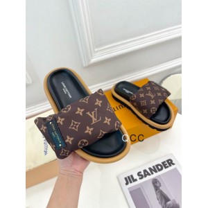 Lv slippers pool pillow 2025 35-42 Shoes