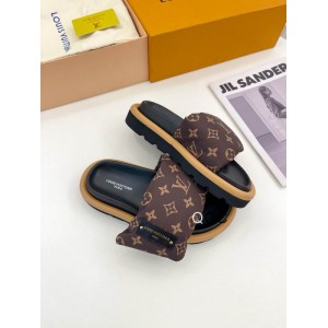 Lv slippers pool pillow 2025 35-42 Shoes