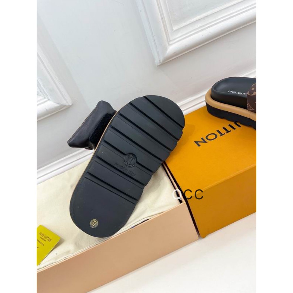 Lv slippers pool pillow 2025 35-42 Shoes