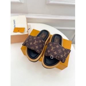 Lv slippers pool pillow 2025 35-42 Shoes