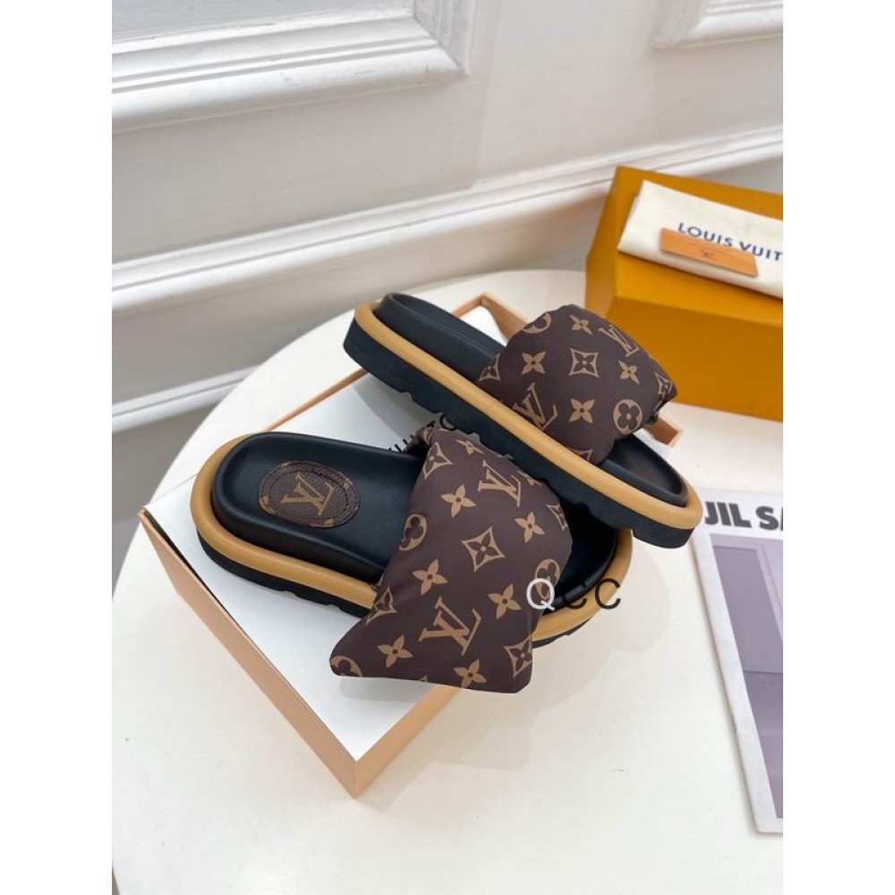Lv slippers pool pillow 2025 35-42 Shoes