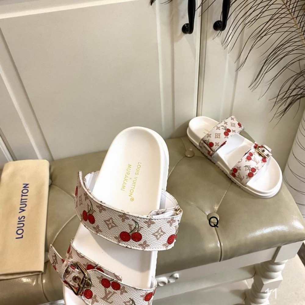 Lv sandals leather 35-44 Shoes