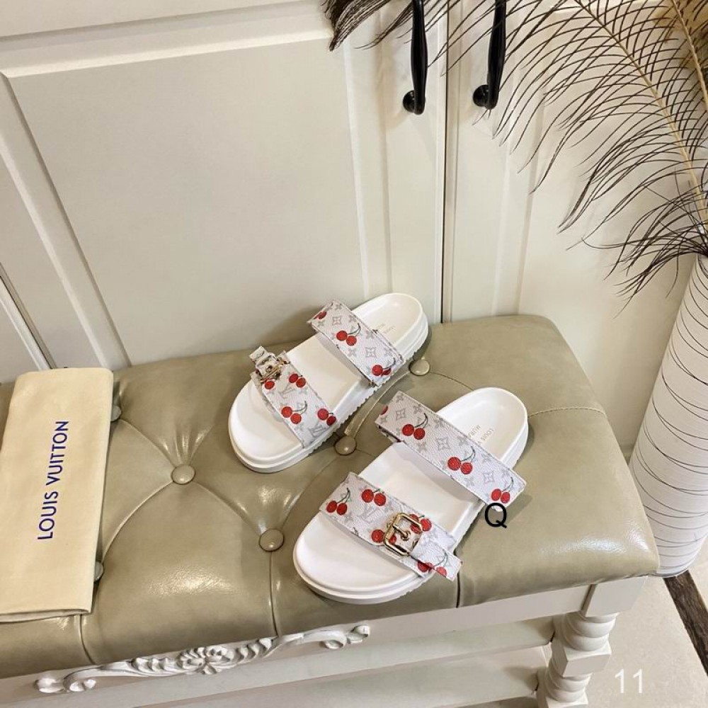 Lv sandals leather 35-44 Shoes