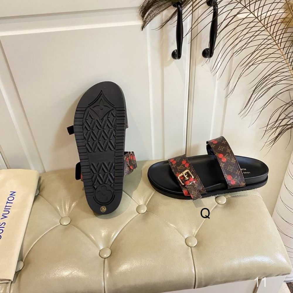 Lv sandals leather 35-44 Shoes