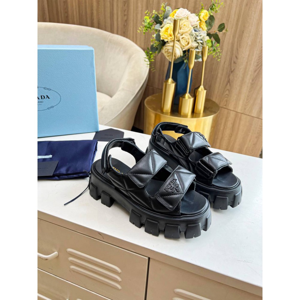 Prada sandals leather 100% 36-45 Shoes