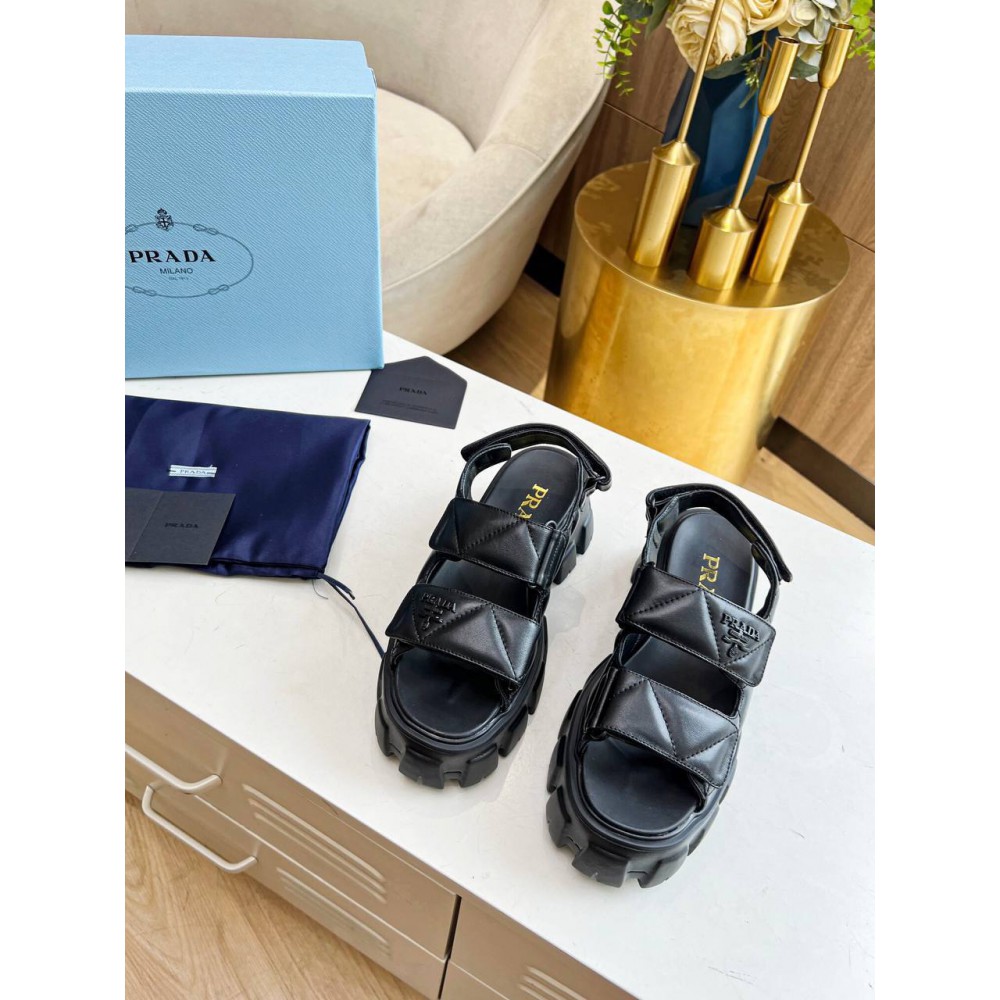 Prada sandals leather 100% 36-45 Shoes