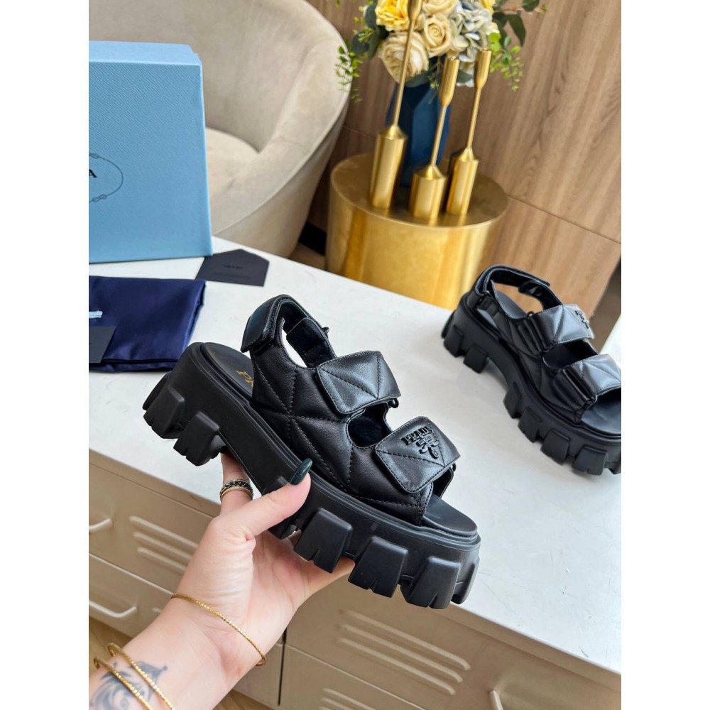 Prada sandals leather 100% 36-45 Shoes
