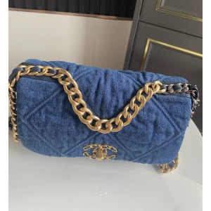 Chanel19 26x19cm denim Bags