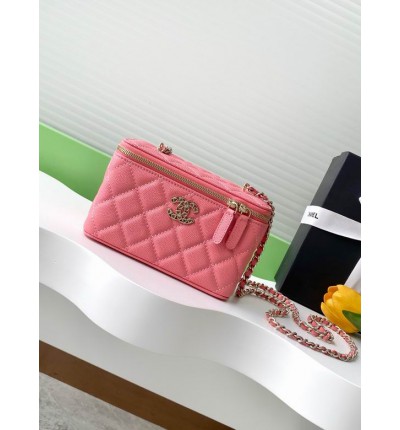 Chanel beauty bag 9.5x17x8cm