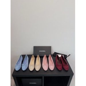 Chanel ballerinas 35-42 2025 suede Shoes