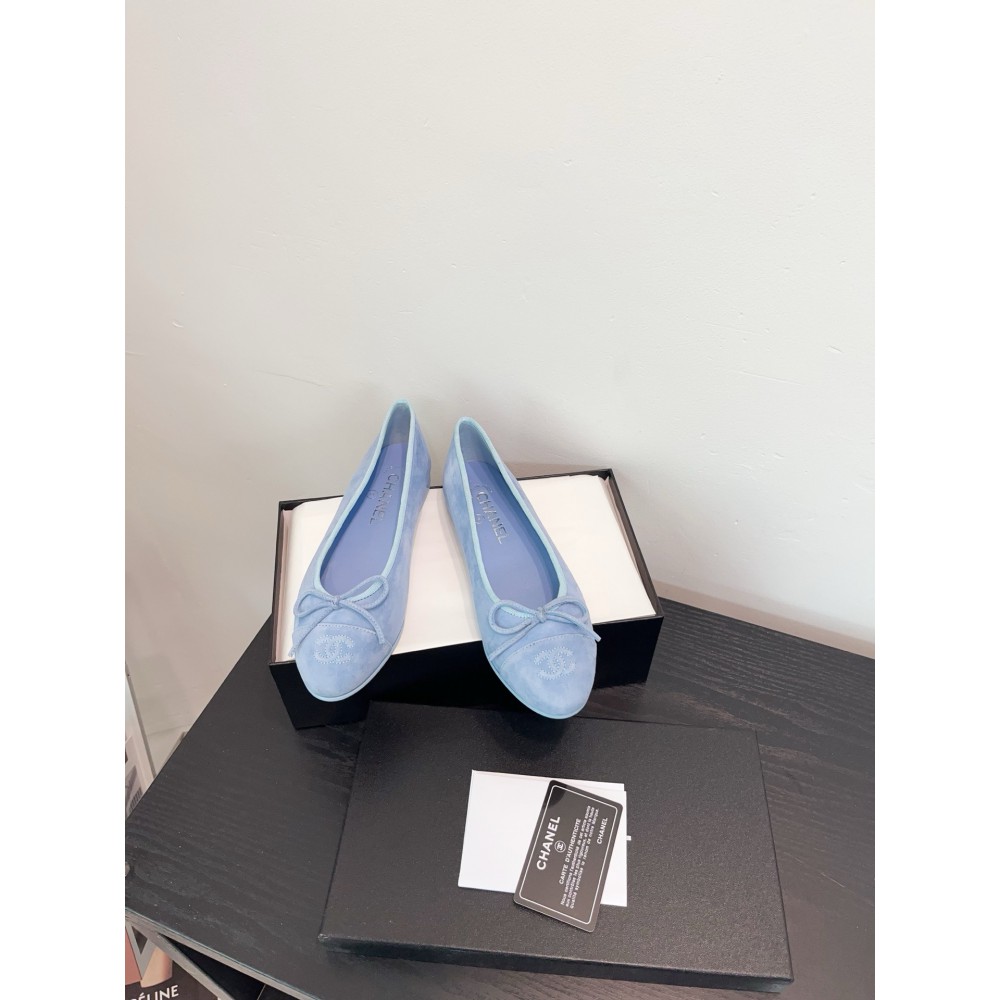 Chanel ballerinas 35-42 2025 suede Shoes
