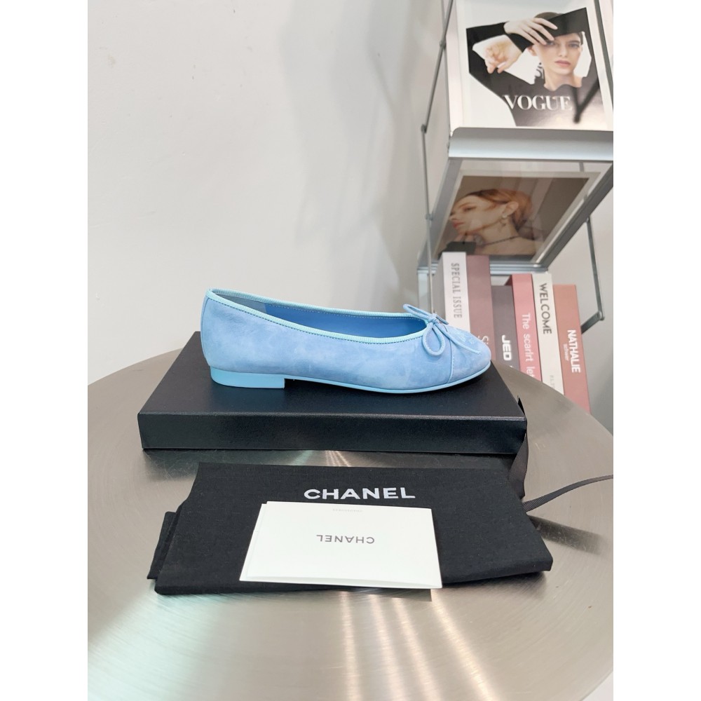 Chanel ballerinas 35-42 2025 suede Shoes