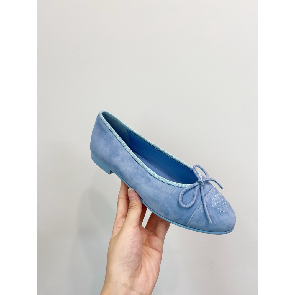 Chanel ballerinas 35-42 2025 suede Shoes