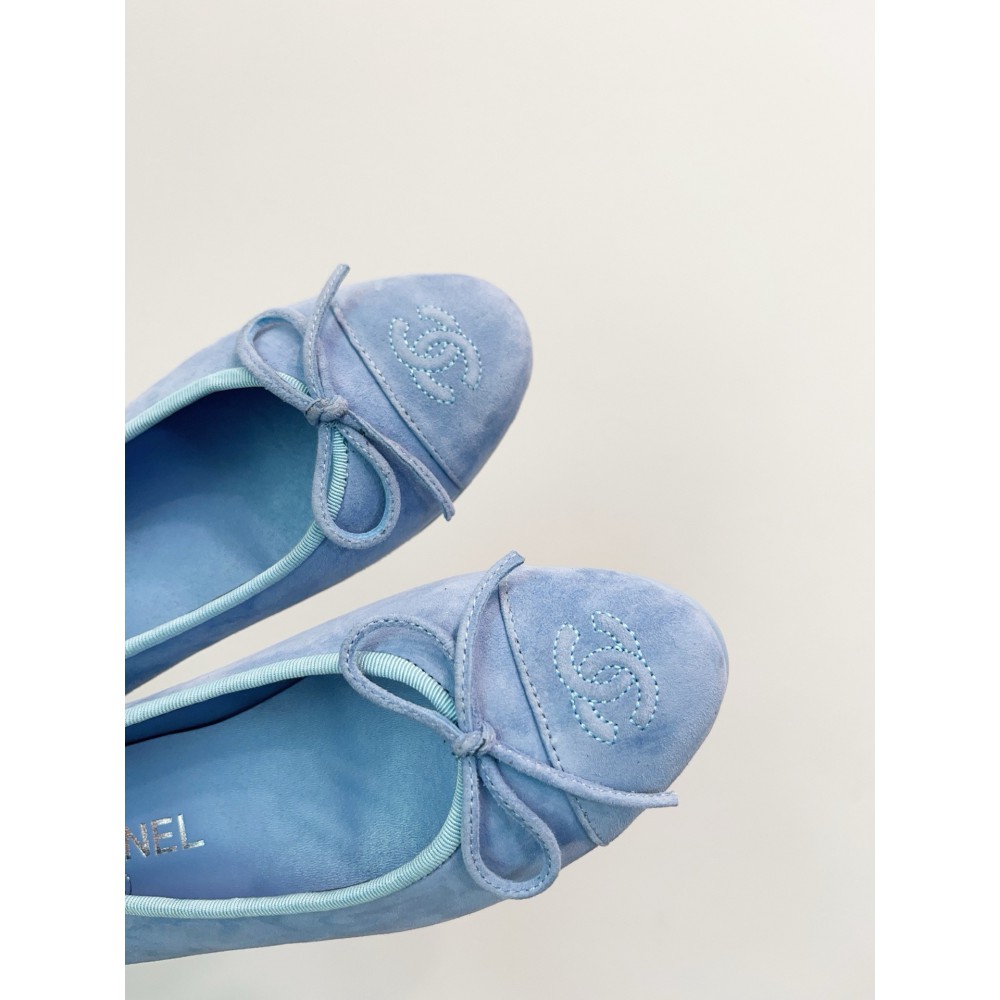 Chanel ballerinas 35-42 2025 suede Shoes