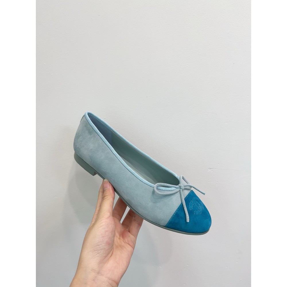 Chanel ballerinas 35-42 2025 suede Shoes