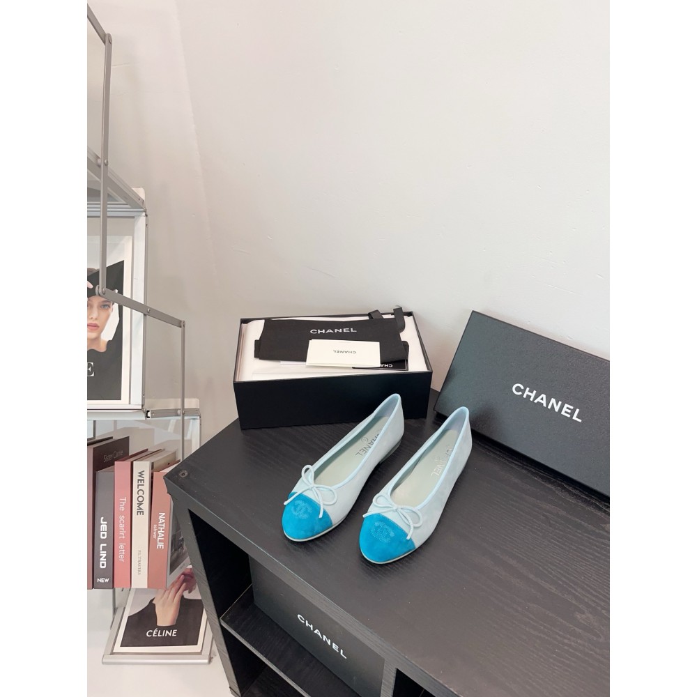 Chanel ballerinas 35-42 2025 suede Shoes