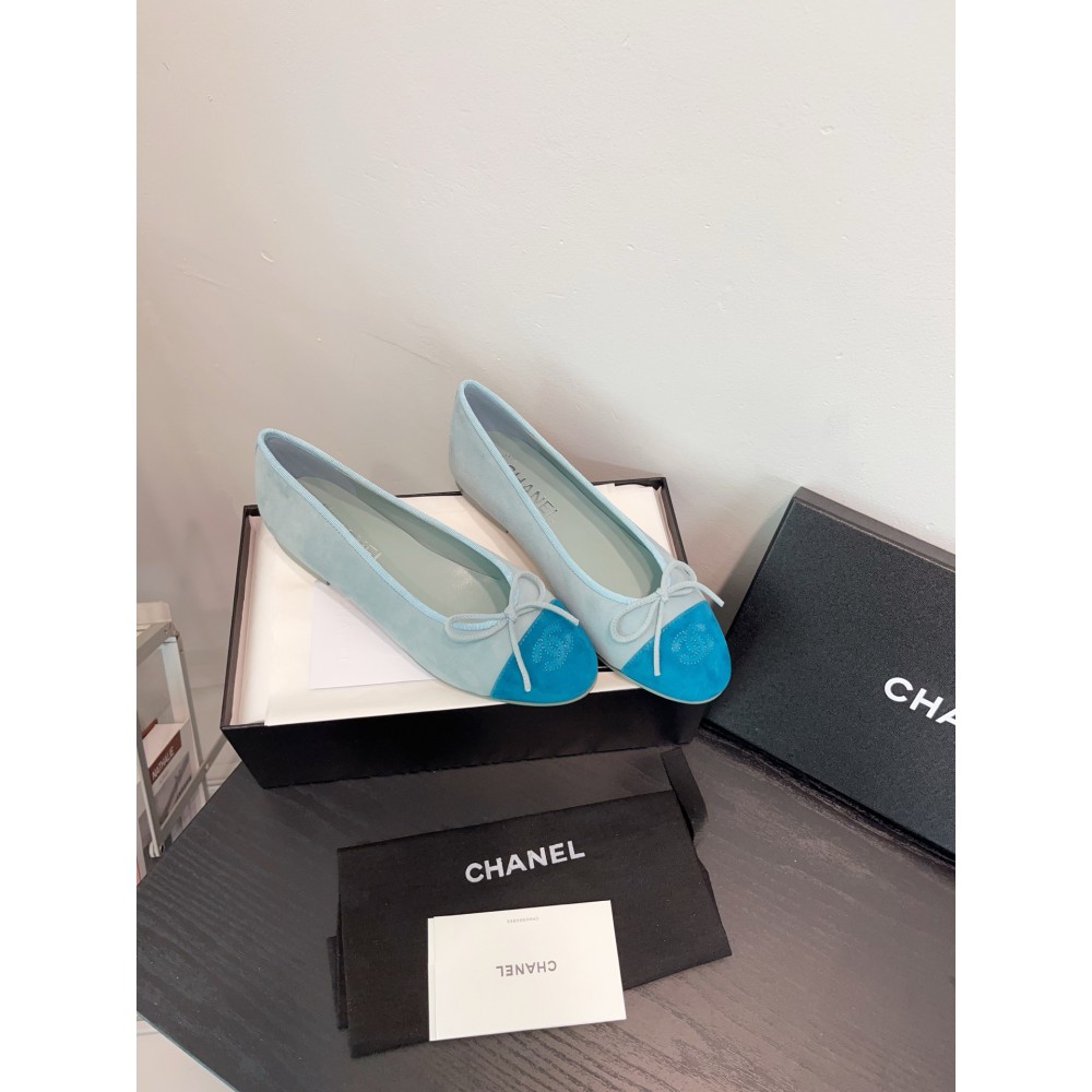 Chanel ballerinas 35-42 2025 suede Shoes