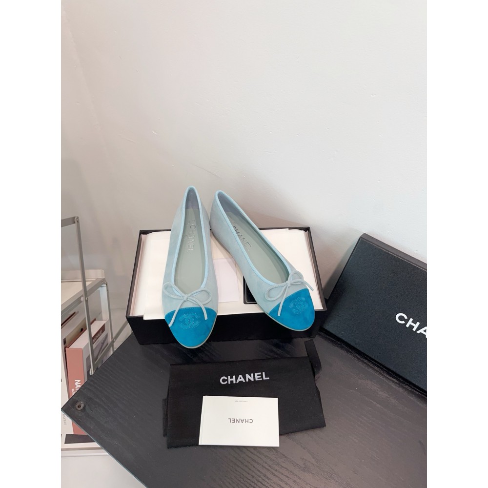 Chanel ballerinas 35-42 2025 suede Shoes