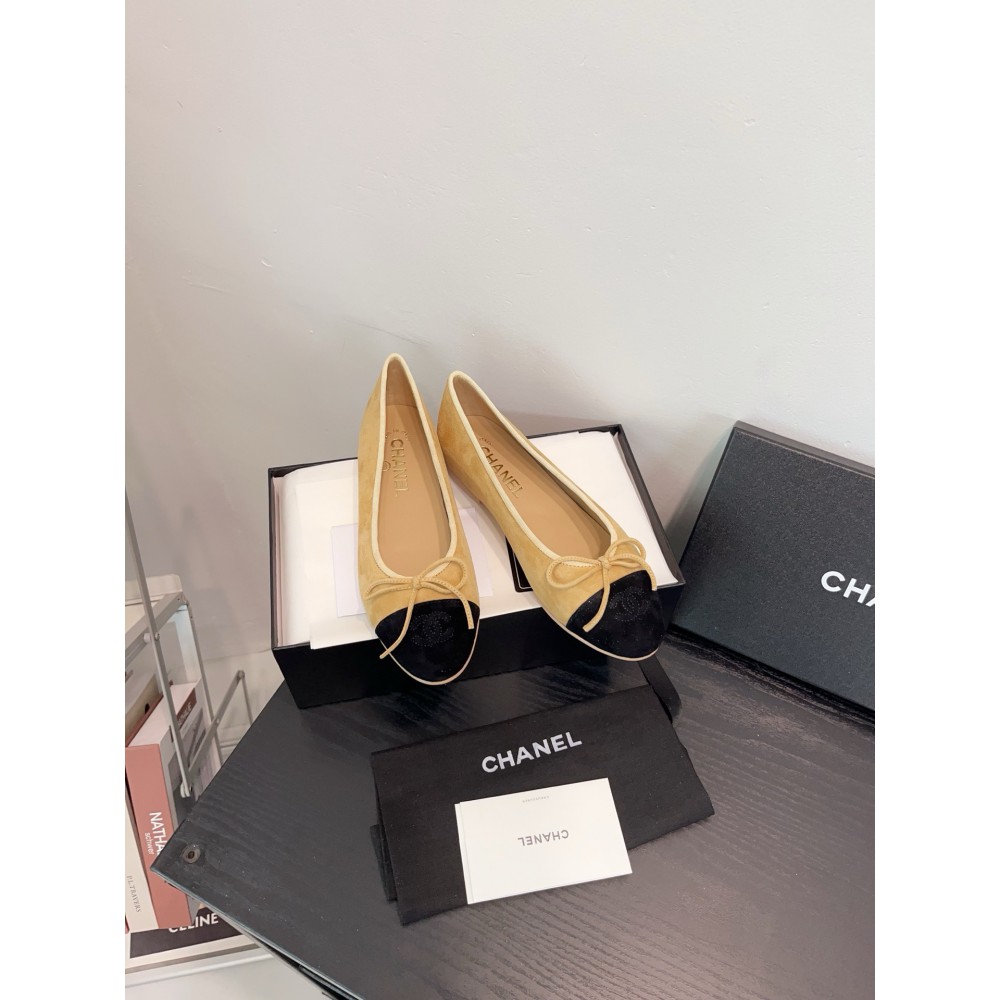 Chanel ballerinas 35-42 2025 suede Shoes