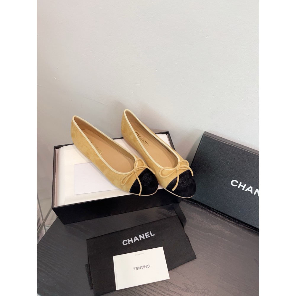 Chanel ballerinas 35-42 2025 suede Shoes