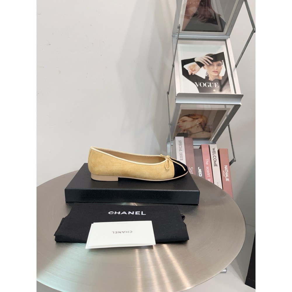 Chanel ballerinas 35-42 2025 suede Shoes