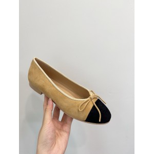 Chanel ballerinas 35-42 2025 suede Shoes