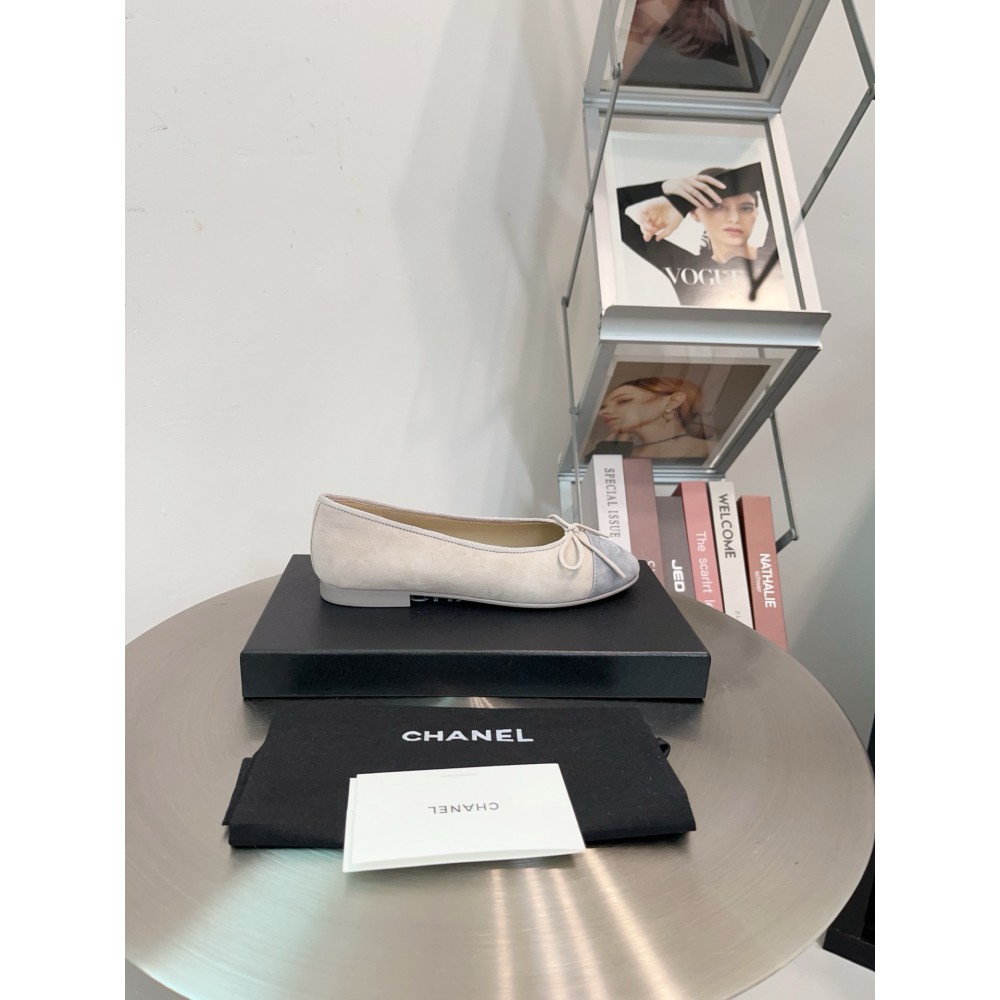 Chanel ballerinas 35-42 2025 suede Shoes