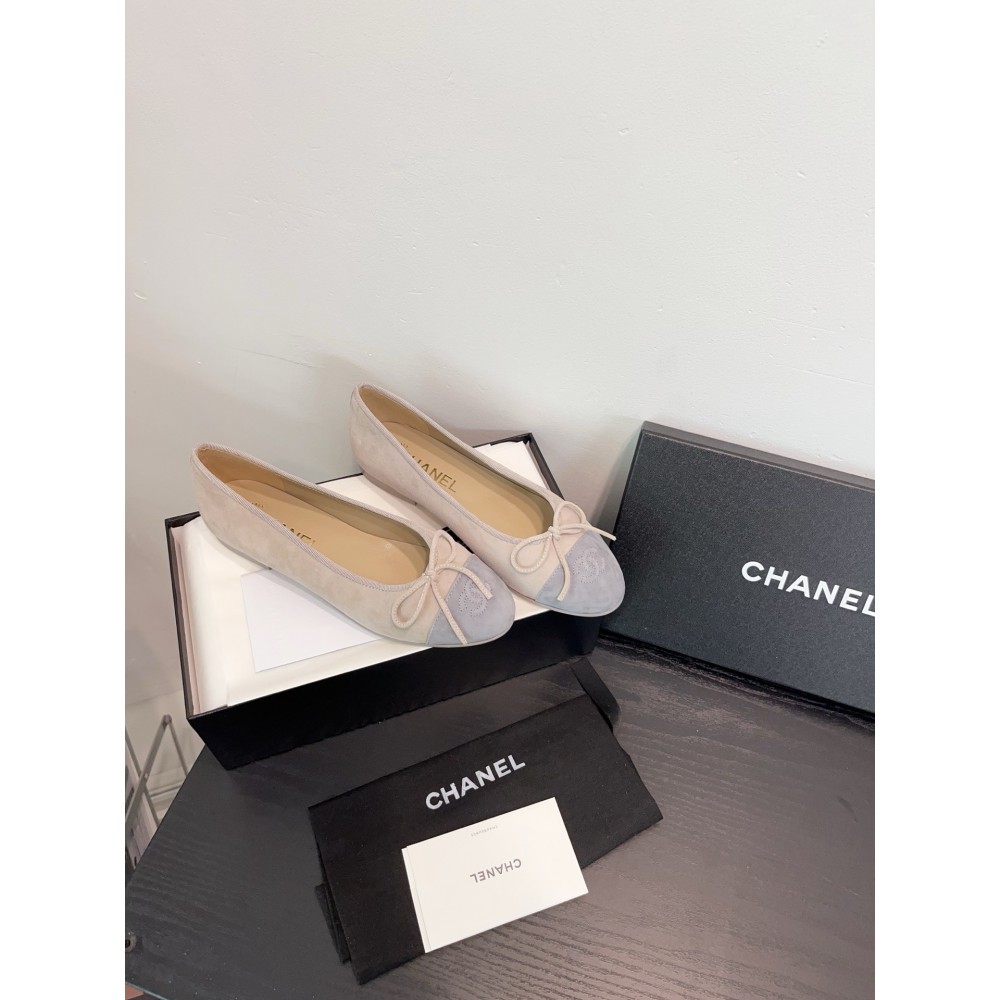 Chanel ballerinas 35-42 2025 suede Shoes