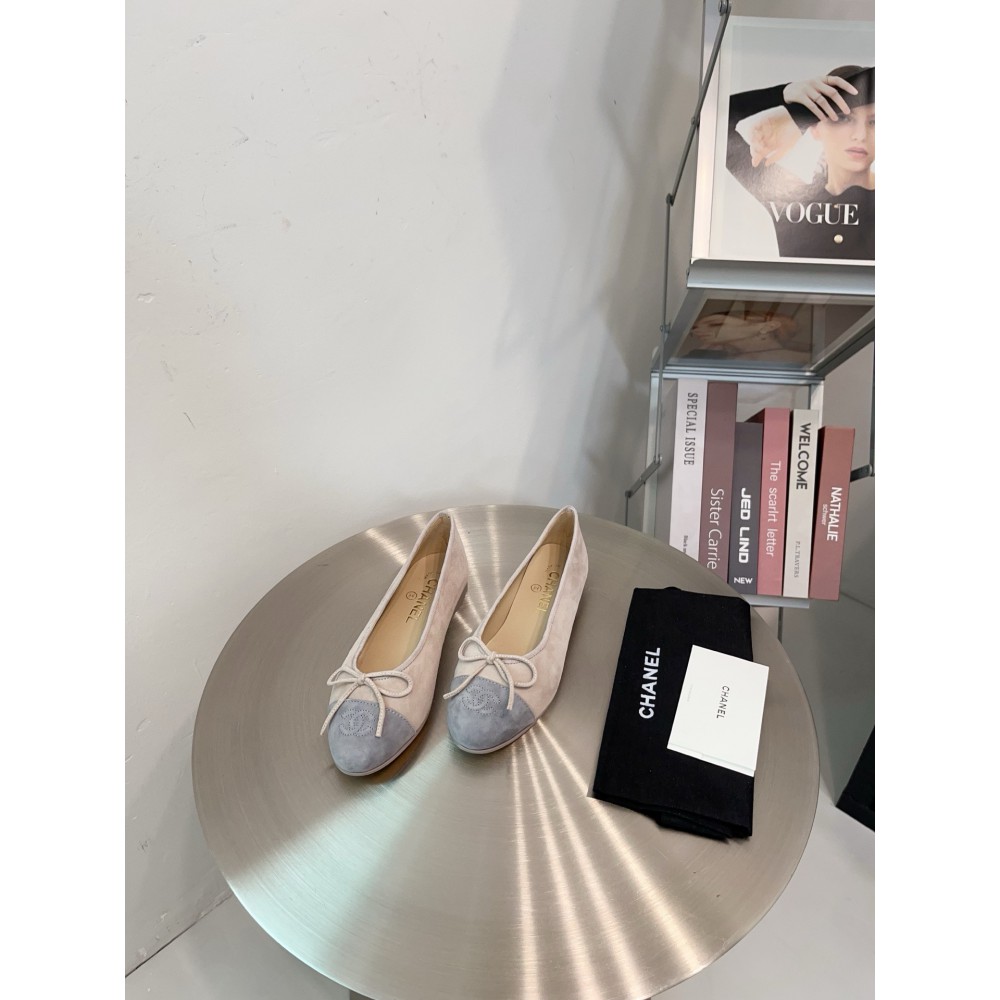Chanel ballerinas 35-42 2025 suede Shoes