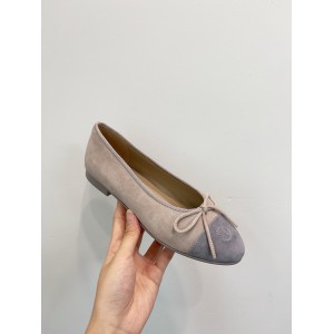 Chanel ballerinas 35-42 2025 suede Shoes