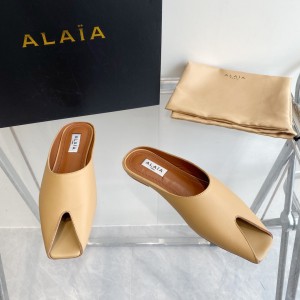 Alaia open mules leather 100% 35-42 Shoes