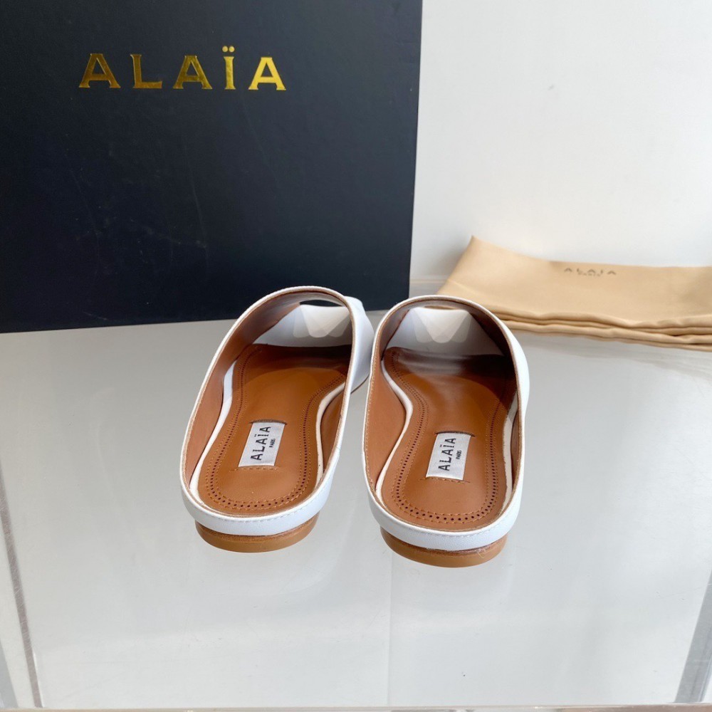 Alaia open mules leather 100% 35-42 Shoes