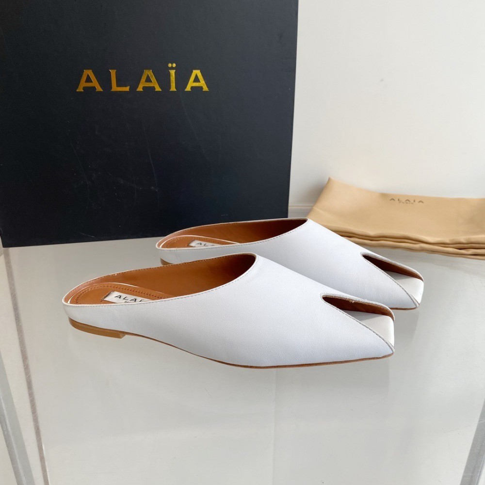 Alaia open mules leather 100% 35-42 Shoes