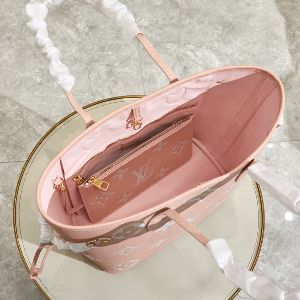 Lv Neverfull Emp leather tote bag M58907 31x28x14cm Bags