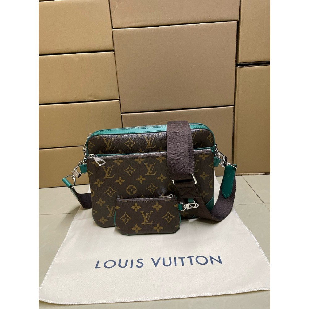 LV Trio Messenger Multi Crossbody Bag M12766 25 x 18.5 x 7 cm Bags