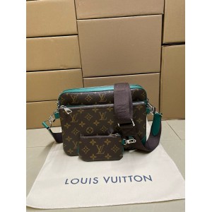 LV Trio Messenger Multi Crossbody Bag M12766 25 x 18.5 x 7 cm Bags